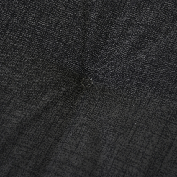 COMFORT Banksitzkissen 140cm, Farbe anthrazit Gest. Alu, Bez. 100% Polyester, taupe