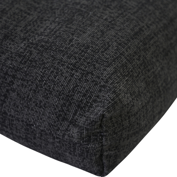 COMFORT Banksitzkissen 140cm, Farbe anthrazit Gest. Alu, Bez. 100% Polyester, taupe