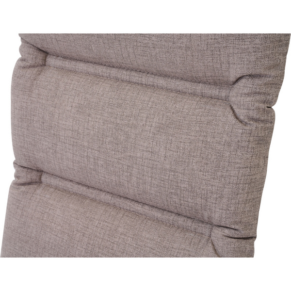 COMFORT Sesselauflage 110cm, Farbe taupe Gest. Alu, Bez. 100% Polyester, taupe