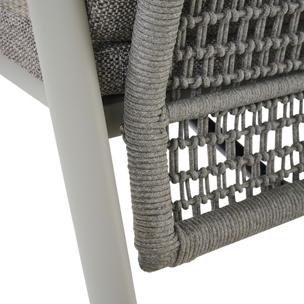 CORTINA Move Sessel matt seidengrau/taupe-grey Bouclé-Gewebe, Bez. 100% Polyester