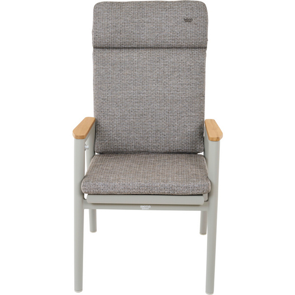 CORTINA Move Sessel matt seidengrau/taupe-grey Bouclé-Gewebe, Bez. 100% Polyester