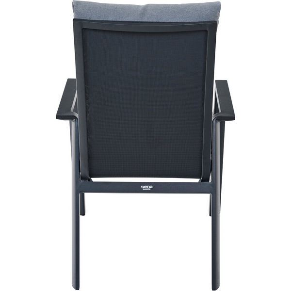 VALENCIA Comfort Plus Sessel matt anthrazit Bouclé-Gewebe, Bez. 100% Polyester