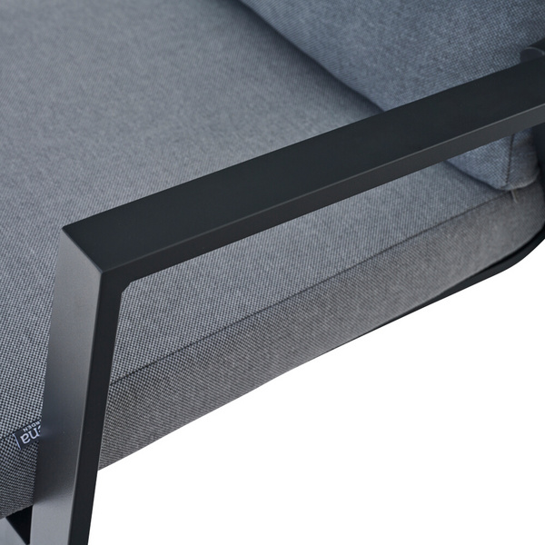 VALENCIA Comfort Plus Sessel matt anthrazit Bouclé-Gewebe, Bez. 100% Polyester