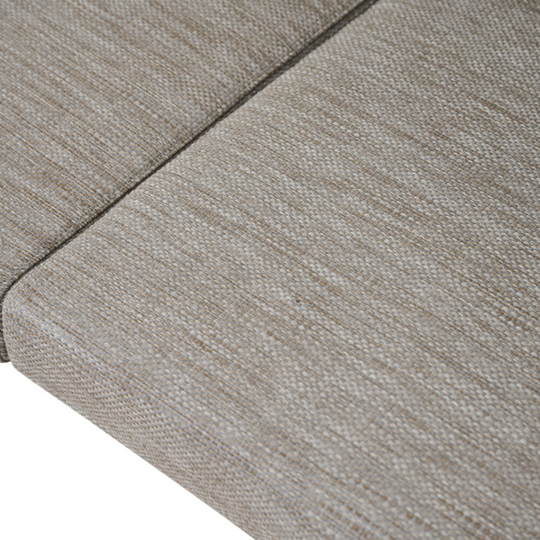 REPTON Dining Bank matt anthrazit/mix taupe Gest. Alu olive, Streben Fiberglas, Bez. 100% Polyester olive