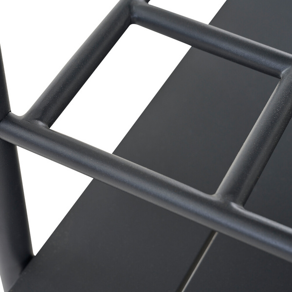 ROLITO Servierwagen matt anthrazit Gest. Alu