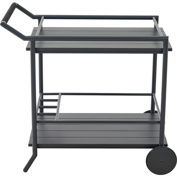ROLITO Servierwagen matt anthrazit Gest. Alu