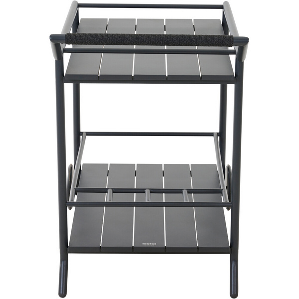 ROLITO Servierwagen matt anthrazit Gest. Alu