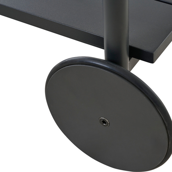 ROLITO Servierwagen matt anthrazit Gest. Alu