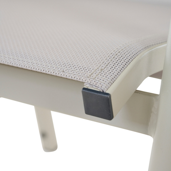 BOLOGNA Move Sessel, matt seidengrau, Ranotex® taupe-grey + Teamarmlehne Bez. 100% Polypropylen