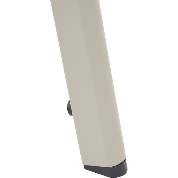 BOLOGNA Stapelsessel, matt seidengrau, Ranotex® taupe-grey + Teamarmlehne Bez. 100% Polypropylen