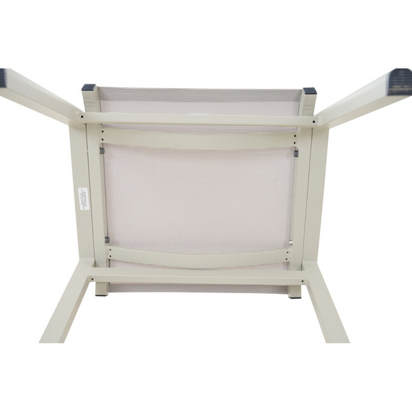 BOLOGNA Dining Hocker matt seidengrau/taupe Bez. 100% Polypropylen
