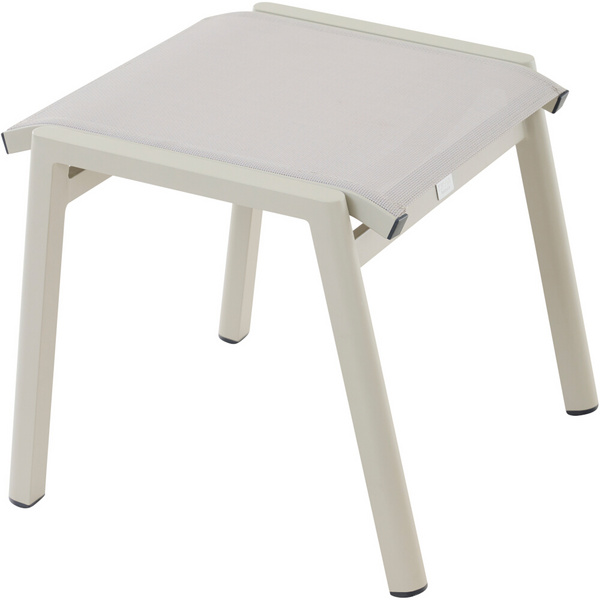 BOLOGNA Dining Hocker matt seidengrau/taupe Bez. 100% Polypropylen