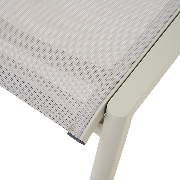 BOLOGNA Dining Hocker matt seidengrau/taupe Bez. 100% Polypropylen