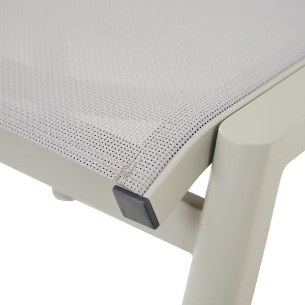 BOLOGNA Dining Hocker matt seidengrau/taupe Bez. 100% Polypropylen