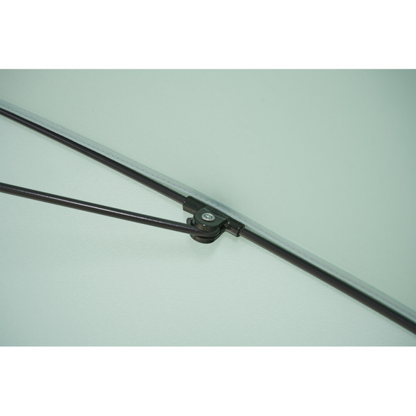 CITY Push Mittelstockschirm 180x180cm nilgrün bis Ø3m, 2x2m