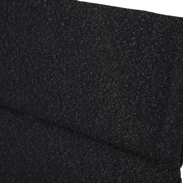 MALU Sesselauflage 123cm, Farbe black Alu, Rope