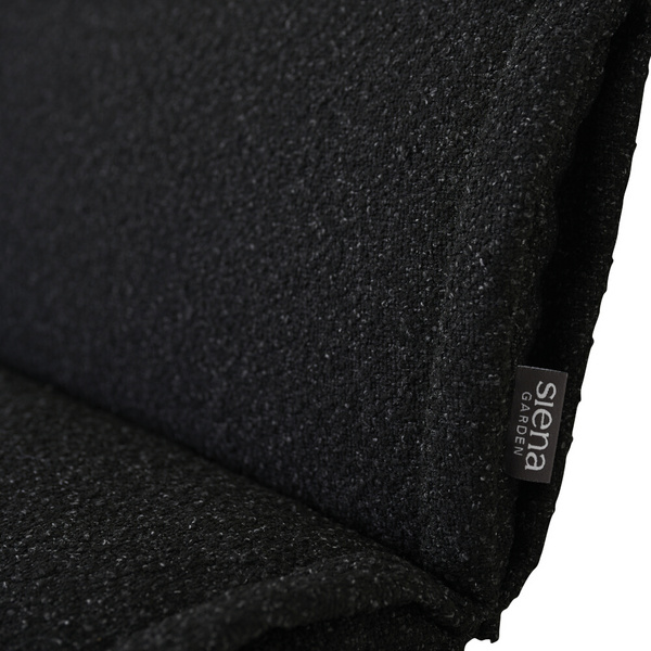 MALU Sesselauflage 100cm, Farbe black Alu, Rope