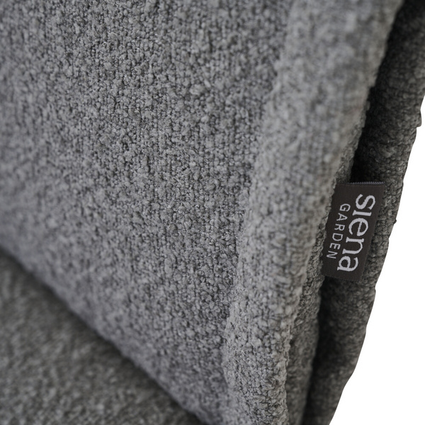 MALU Sesselauflage 123cm, Farbe elephant Polyester 190 g/m², 4 Stück