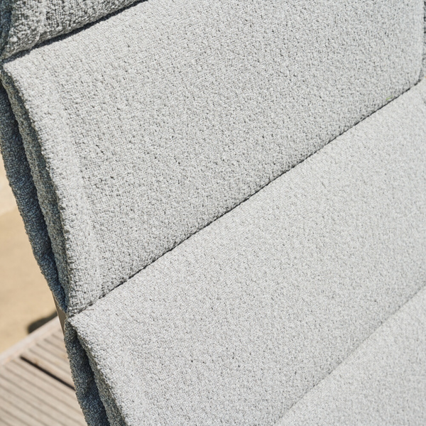 MALU Sesselauflage 123cm, Farbe elephant Polyester 190 g/m², 4 Stück