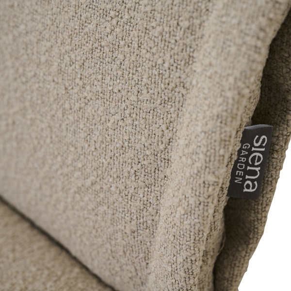 MALU Sesselauflage 123cm, Farbe toffee