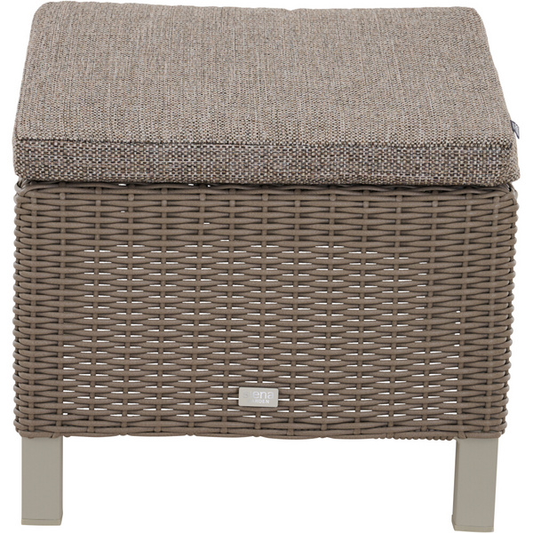 CORIDO Hocker matt seidengrau/taupe -