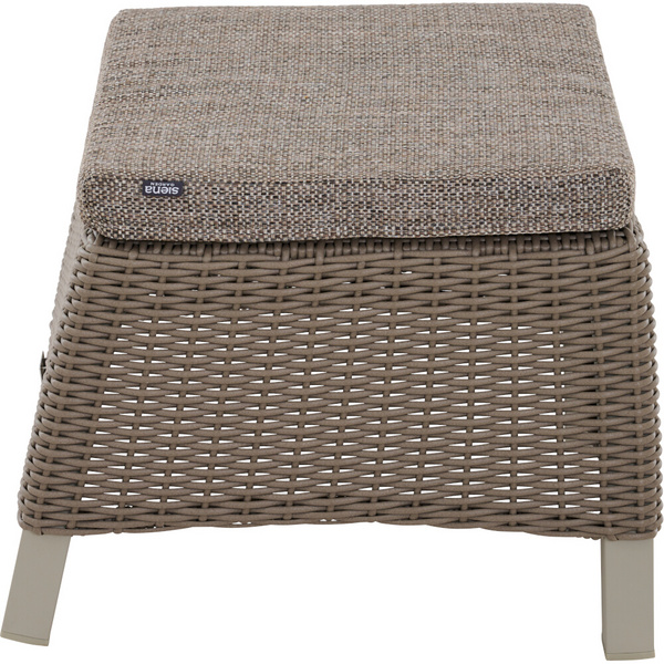 CORIDO Hocker matt seidengrau/taupe -