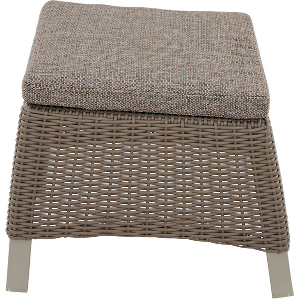 CORIDO Hocker matt seidengrau/taupe -