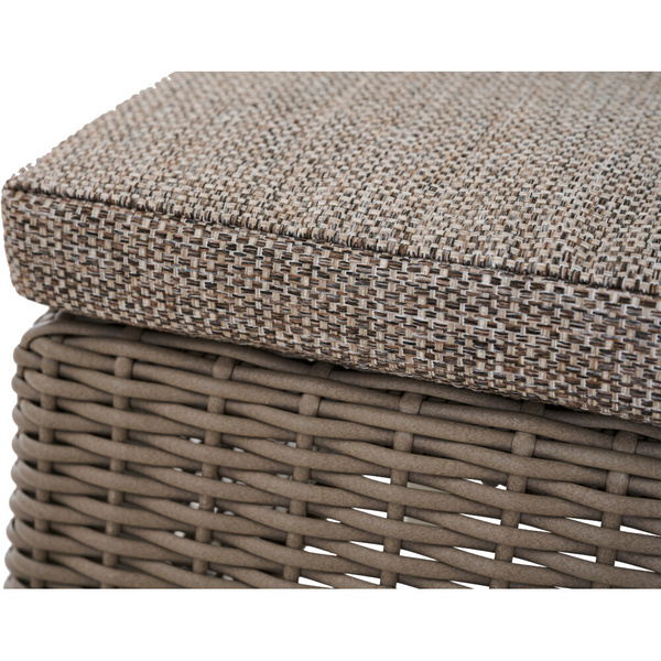 CORIDO Hocker matt seidengrau/taupe -