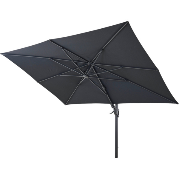 PINO N+ Ampelschirm 350x260cm anthrazit-mel. Gest. Polypropylen/Glasfaser