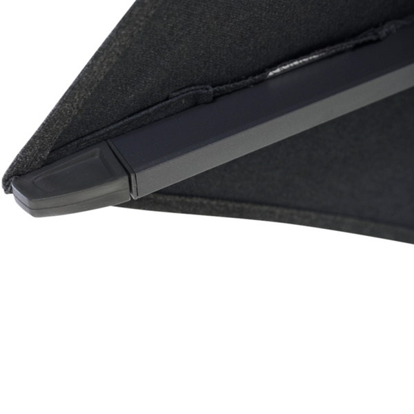 PINO N+ Ampelschirm 350x260cm anthrazit-mel. Gest. Polypropylen/Glasfaser