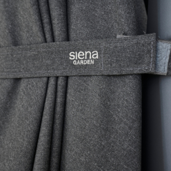 PINO N+ Ampelschirm 350x260cm anthrazit-mel. Gest. Polypropylen/Glasfaser