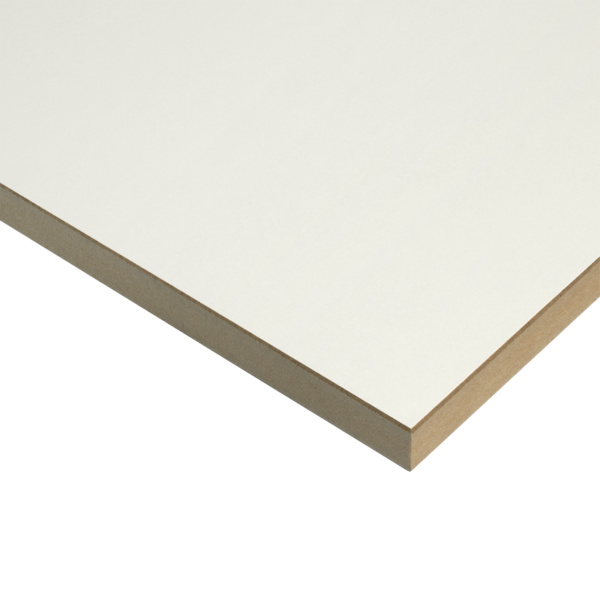 Melaminbeschichtete MDF-Platte K101 SM Frontweiss 2800x2070x19mm