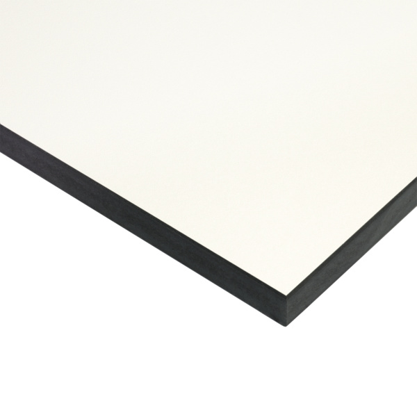 Faserplatte Roh SWISSCDF Melaminbeschichtet WB03 U190 PE Black 2800x2070x6,4mm