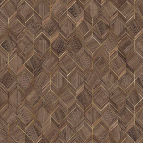 Standard HPL-Platte D30190 VL Art Deco Walnut