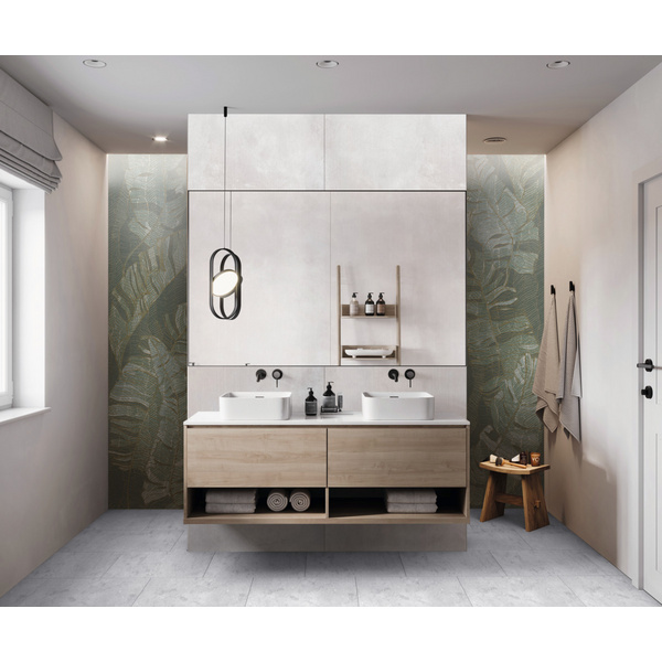 Wandvertäfelung Rocko SPC tiles R163 PT Silver Sage 2800x1230x4mm