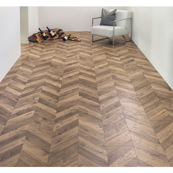 Laminatboden Oak FORTRESS ASHFORD (K4379) Fischgrät - Natural Touch