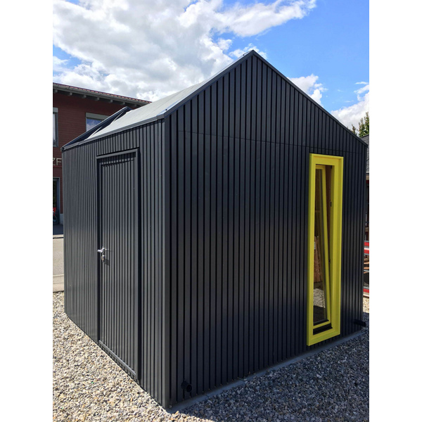 Modulhaus MH 2828 S Skand. Fichte Satteldach, Stärke: 25mm, 282x282cm