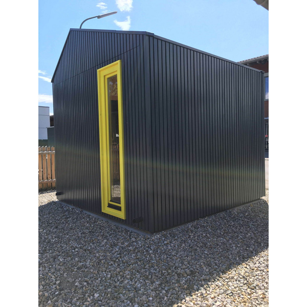 Modulhaus MH 2828 S Skand. Fichte Satteldach, Stärke: 25mm, 282x282cm