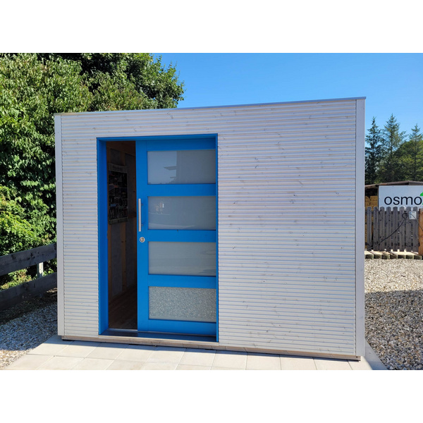 Modulhaus MHH-3025-CUBO Skand. Fichte Flachdach, Stärke: 15mm, 300x250cm