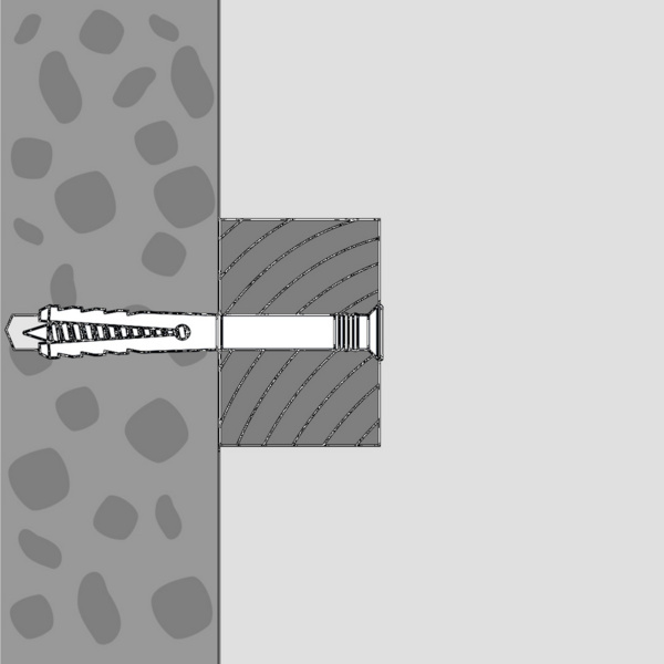Typ-ND, Nageldübel 6x60mm, 50 St.