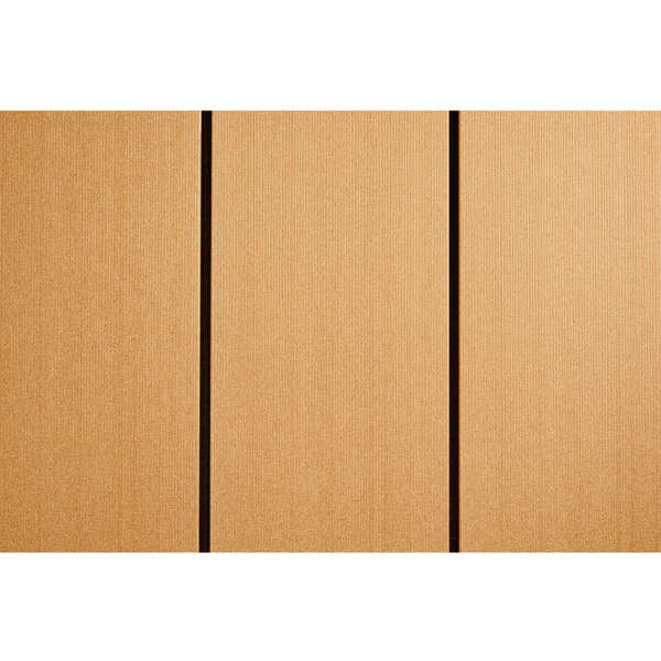 Terrassendiele WPC massiv Sisal einseitig Holzstruktur, einseitig glatt, längsseitige Nut, DIE URBANE FLAIR - 21 x 162 mm