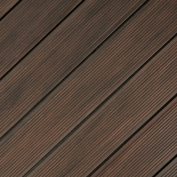 Terrassendiele WPC massiv Savanna einseitig Holzstruktur, einseitig geriffelt, längsseitige Nut, DIE NATUERLICHE AKAZIE - 22 x 140 mm