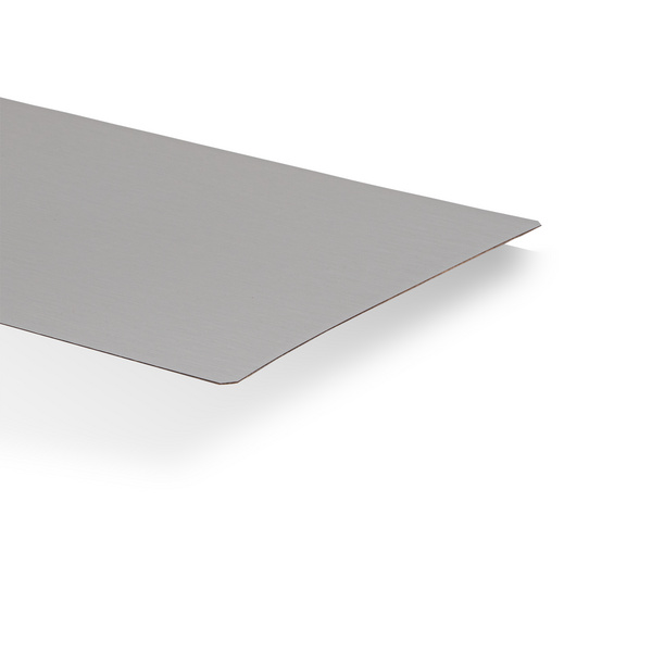 HPL-Platten Duropal M80000 Echt Alu 1 Edelstahl, HG, VS Folie