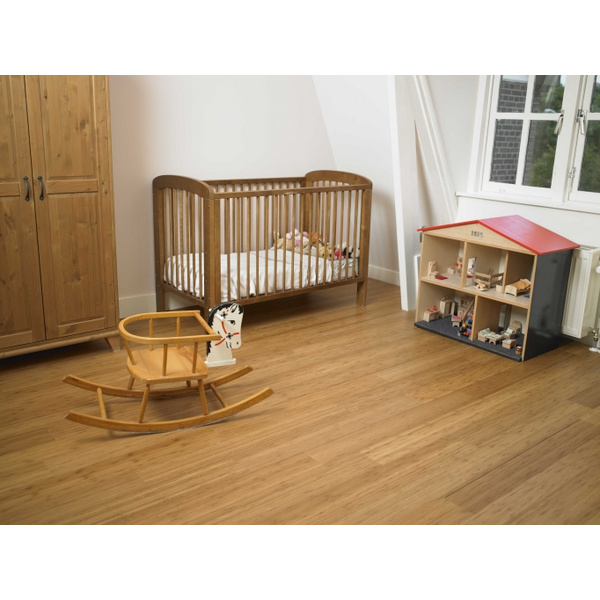 Parkett Side Pressed Caramel Industrieoptik natur-geölt - Topbamboo