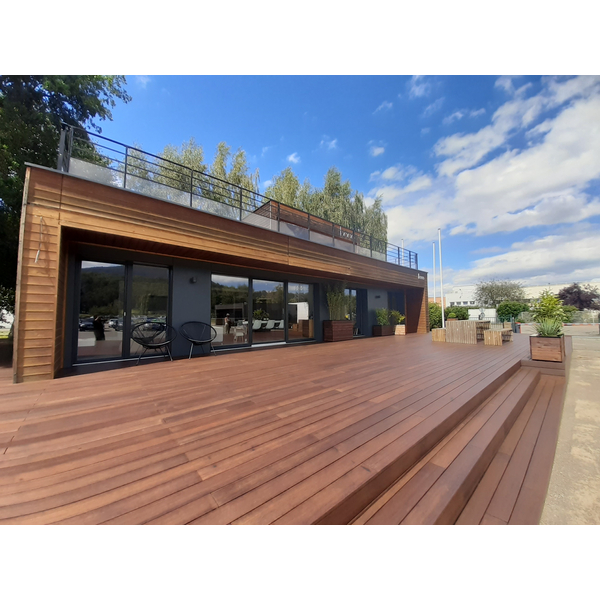 Terrassendiele Bambus einseitig bombiert, Bamboo X-treme - 21 x 155 mm