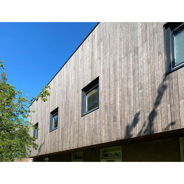 Terrassendiele Bambus glatt, stirnseitige Nut & Feder, Bamboo X-treme - 18 x 65 mm