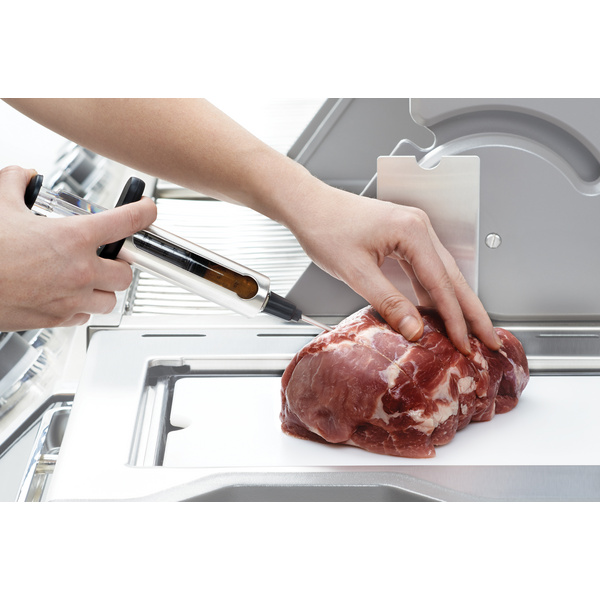 Edelstahl Marinaden Injektor inkl. 2 Nadeln