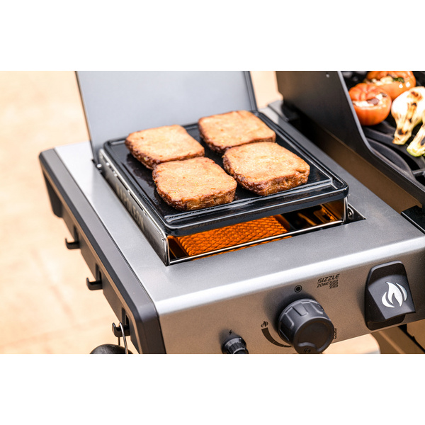 Gusseisen Grillplatte für die SIZZLE ZONE, klein, incl. Rahmen