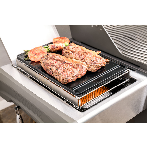 Gusseisen Grillplatte für die SIZZLE ZONE, groß, incl. Rahmen