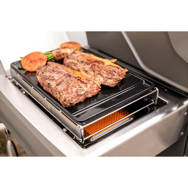 Gusseisen Grillplatte für die SIZZLE ZONE, groß, incl. Rahmen